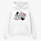 Толстовка худи оверсайз