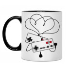 Кружка двухцветная