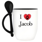 Кружка с ложкой