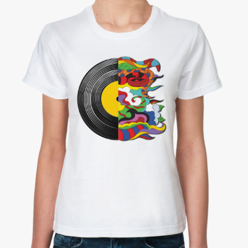 Классическая футболка Мир музыки