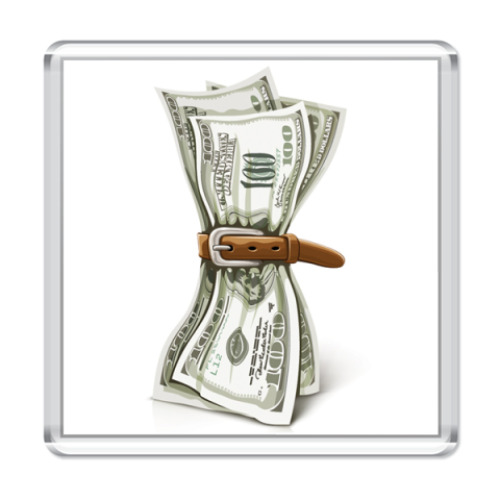 Магнит с принтом Антикризис