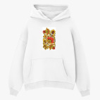 Толстовка худи оверсайз