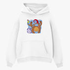 Толстовка худи оверсайз