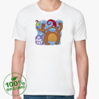 Мужская футболка органик