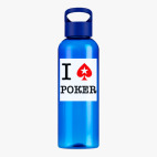 Прозрачная спортивная бутылка