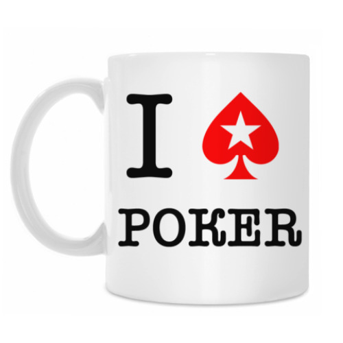 Кружка с принтом Poker