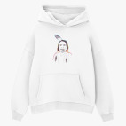 Толстовка худи оверсайз