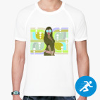 Мужская спортивная футболка