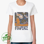 Женская футболка органик