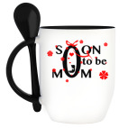 Кружка с ложкой