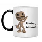 Кружка двухцветная