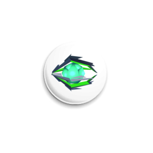 Значок 25мм с принтом Jarvis