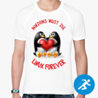 Мужская спортивная футболка