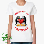 Женская футболка органик