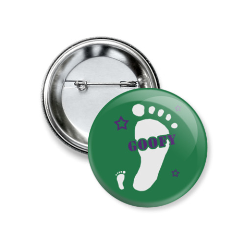 Значок 37мм с принтом Goofy