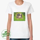 Женская футболка органик