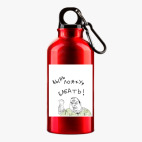 Металлическая бутылка 400 мл UV-DTF