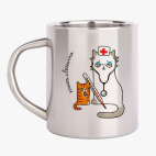 Кружка металлическая