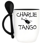 Кружка с ложкой