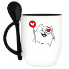 Кружка с ложкой