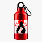 Металлическая бутылка 400 мл UV-DTF