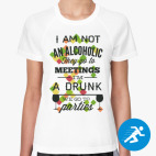 Женская спортивная футболка