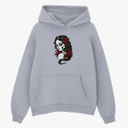 Толстовка худи оверсайз