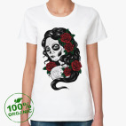 Женская футболка органик