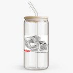 Банка с бамбуковой крышкой