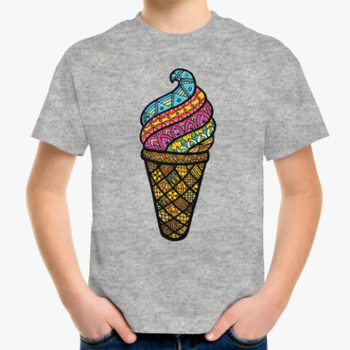 Детская футболка Мороженка
