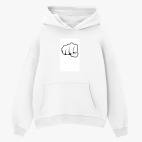 Толстовка худи оверсайз