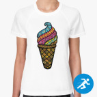 Женская спортивная футболка