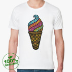 Мужская футболка органик