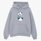 Толстовка худи оверсайз