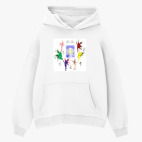 Толстовка худи оверсайз