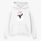 Толстовка худи оверсайз