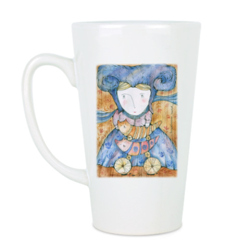 Чашка Латте Волшебница Котов