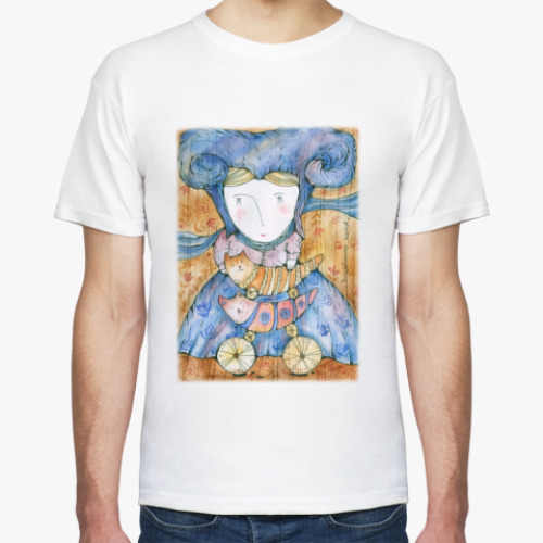 Футболка с принтом Волшебница Котов