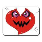 Коврик для мыши Сердце