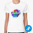 Женская спортивная футболка