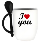 Кружка с ложкой